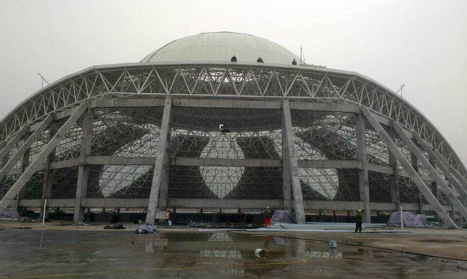 随州温泉馆网架工程